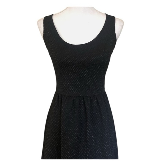 Anthropology HD in Paris Black Mini Dress Sparkly Sleeveless 
S NWT - Picture 2 of 10